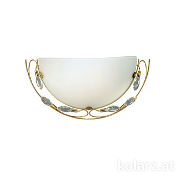 Kolarz 309.61.7 Wall Light BELLISSIMA, 24 Carat Gold, 41/21/12 Настенный светильник