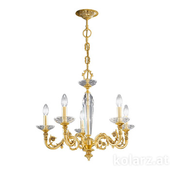 Kolarz 0299.85.15 Chandelier CONTARINI, French Gold, 65, 5 lights Люстра