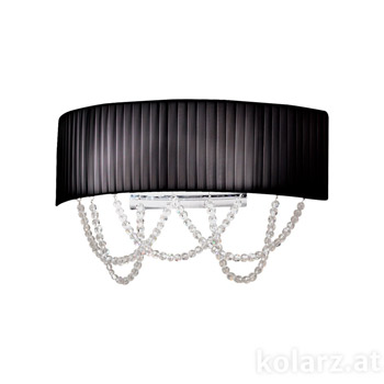 Kolarz FLO.1097/A2.03.T-BL Wall Light GIOIOSA, KOLARZ Pure Crystals, Chrome, 40/20/10 Настенный светильник