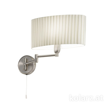 Kolarz 1264.61.6 Wall Light HILTON SAND, Nickel, 28/25/12 Настенный светильник