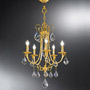 Иконка Kolarz 0057.85.3.KpT Chandelier FIORENZA, 24 Carat Gold, 58, 5 lights Люстра