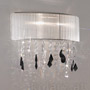 Иконка Kolarz 0240.62.5.W.STR JET Wall Light PARALUME, Chrome, 46/36/15 Настенный светильник