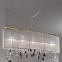 Иконка Kolarz 0240.85.3.W.STR JET Pendant Light PARALUME, 24 Carat Gold, 90/27 Подвесной светильник