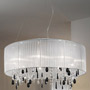 Иконка Kolarz 0240.89.5.W.STR JET Chandelier PARALUME, Chrome, 80, 9 lights Люстра