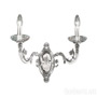 Иконка Kolarz 0299.62.5 Wall Light CONTARINI, Chrome, 43/30/26 Настенный светильник