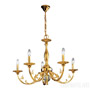 Иконка Kolarz 0301.85.15 Chandelier PISANI, French Gold, 83, 5 lights Люстра