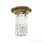 Иконка Kolarz 0346.11.4 Ceiling Light MILORD CRYSTAL, Antique Brass, 16 Потолочный светильник