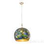 Иконка Kolarz 0392.31L.3.Aq.BG Pendant Light LUNA, Aqua Blue, 40 Подвесной светильник