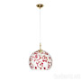 Иконка Kolarz 0392.31M.3.Tc.R Pendant Light LUNA, Toscana Red/Ice, 30 Подвесной светильник