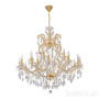 Иконка Kolarz 0413.812+6.3.SpT Chandelier BELVEDERE, 24 Carat Gold, 94, 12+6 lights Люстра