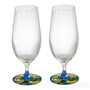 Иконка Kolarz 0415.93.BG.002 Drinking Glass VIVA, Aqua Blue 