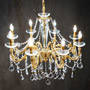 Иконка Kolarz 1299.88.15.SpT Chandelier CONTARINI CRYSTAL, French Gold, 85, 8 lights Люстра