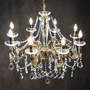 Иконка Kolarz 1299.88.4.SpT Chandelier CONTARINI CRYSTAL, Antique Brass, 85, 8 lights Люстра
