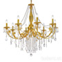 Иконка Kolarz 1301.88.15.SpT Chandelier PISANI CRYSTAL, French Gold, 101, 8 lights Люстра