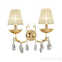 Иконка Kolarz 3003.62.3.KoT/tc10 Wall Light VICTORIA 2, Toscana Gold/White, 35/20/26 Настенный светильник