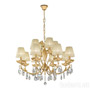 Иконка Kolarz 3003.88+4.3.KoT/aq21 Chandelier VICTORIA 2, Aqua Champagne, 80, 12 lights Люстра