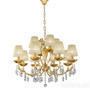 Иконка Kolarz 3003.88+4.3.KoT/ki30 Chandelier VICTORIA 2, Kiss Gold, 80, 12 lights Люстра