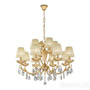 Иконка Kolarz 3003.88+4.3.KoT/tc10 Chandelier VICTORIA 2, Toscana Gold/White, 80, 12 lights Люстра
