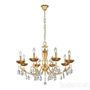 Иконка Kolarz 3003.88.3.KoT/me30 Chandelier VICTORIA 2, Medici Gold, 80, 8 lights Люстра