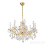 Иконка Kolarz 3149.88.3.KoT Chandelier MARIA LOUISE, KOLARZ Optic Crystals, 24 Carat Gold, 66, 8 lights Люстра