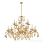 Иконка Kolarz 3234.818.3.KoT/aq21 Chandelier CARMEN 3, Aqua Champagne, 125, 18 lights Люстра