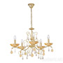 Иконка Kolarz 3234.85.3.WKpT/aq21 Chandelier CARMEN 2, Aqua Champagne, 65, 5 lights Люстра