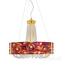 Иконка Kolarz 5020.30630.530/aq40 Pendant Light GIOIOSA, Aqua Red, KOLARZ Pure Crystals, 60 Подвесной светильник