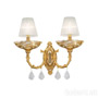 Иконка Kolarz 5130.60230.000/aq21 Wall Light DUCALE, Aqua Champagne, 50/32/25 Настенный светильник