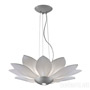 Иконка Kolarz 5231.80650 Pendant Light FIORE, Leaf Silver, 82 Подвесной светильник