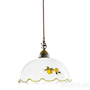 Иконка Kolarz 731.30.117 Pendant Light NONNA, mouth-blown, Antique Brass, 30 Подвесной светильник