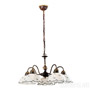 Иконка Kolarz 731.85.17 Chandelier NONNA, mouth-blown, Antique Brass, 57, 5 lights Люстра